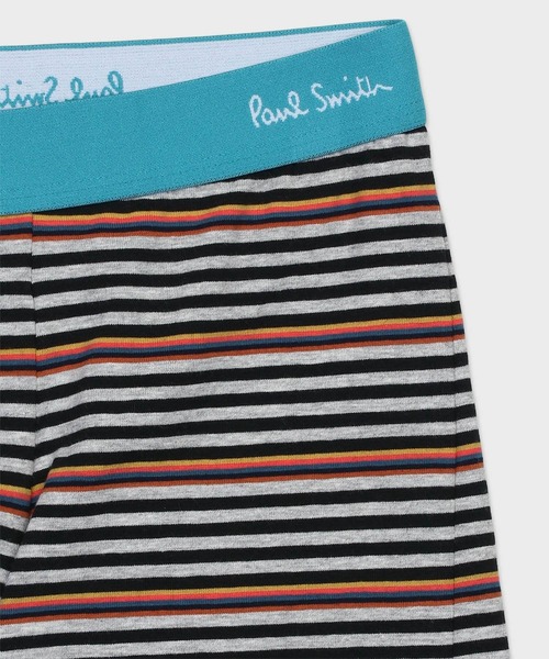 Paul Smith（ポールスミス）の「シーズンボーダー ボクサーパンツ【853262 4368A】（ボクサーパンツ・メンズ・レッド/グレー・MEDIUM/LARGE）」の3枚目の写真