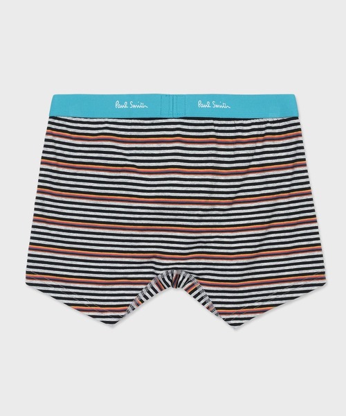 Paul Smith（ポールスミス）の「シーズンボーダー ボクサーパンツ【853262 4368A】（ボクサーパンツ・メンズ・レッド/グレー・MEDIUM/LARGE）」の4枚目の写真