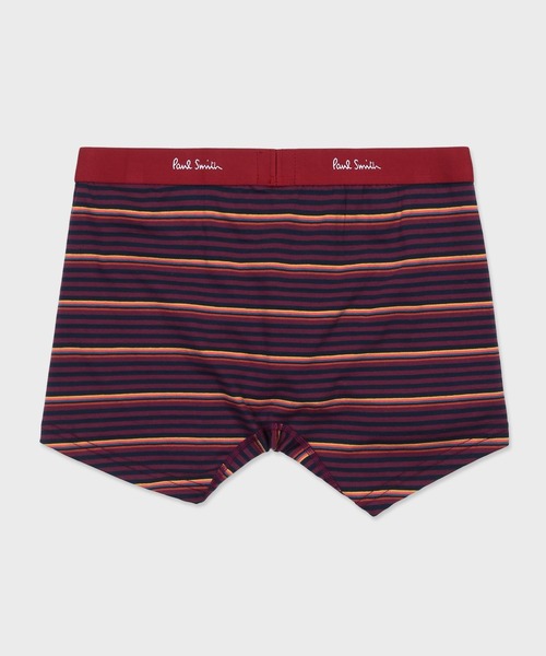 Paul Smith（ポールスミス）の「シーズンボーダー ボクサーパンツ【853262 4368A】（ボクサーパンツ・メンズ・レッド/グレー・MEDIUM/LARGE）」の6枚目の写真