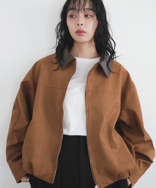 スエードバルーンジャケット（ブルゾン）｜LIAN（リアン）の