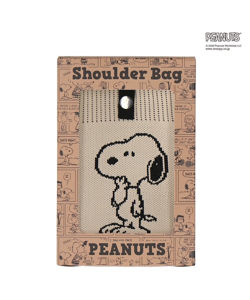 PEANUTS(ピーナッツ)の「ニットショルダーバッグ(ショルダーバッグ・レディース・グレー/アイボリー/カーキ・FREE)」の12枚目の写真