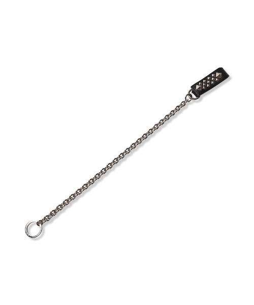 CALEE(キャリー)の「CALEE/キャリー STUDS LEATHER WALLET CHAIN ウォレットチェーン 2026年春夏(ウォレットチェーン・メンズ・ブラック・FREE)」の4枚目の写真