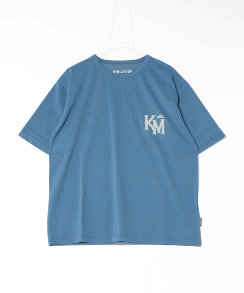 KRIFF MAYER(クリフメイヤー)の「【超接触冷感/UVカット】夏季GO! T(バッファロー)(Tシャツ/カットソー・メンズ・ブラック/ブルー/オフホワイト/レッド・X-LARGE/LARGE/MEDIUM)」の12枚目の写真