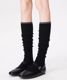 mebole（メボレ）の「バイカラーハイソックス（ソックス/靴下）」