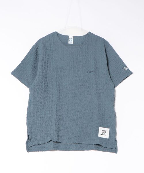 DISCUS ATHLETIC(ディスカス アスレチック)の「DISCUS ATHLETIC/ディスカスアスレチック 半袖 Tシャツ 6287-9971(Tシャツ/カットソー・レディース・スミクロ/グレイッシュブルー/ピンク・L/M)」の10枚目の写真