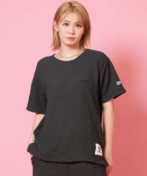DISCUS ATHLETIC(ディスカス アスレチック)の「DISCUS ATHLETIC/ディスカスアスレチック 半袖 Tシャツ 6287-9971(Tシャツ/カットソー・レディース・スミクロ/グレイッシュブルー/ピンク・L/M)」の12枚目の写真