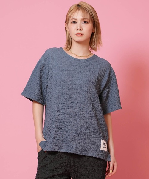 DISCUS ATHLETIC(ディスカス アスレチック)の「DISCUS ATHLETIC/ディスカスアスレチック 半袖 Tシャツ 6287-9971(Tシャツ/カットソー・レディース・スミクロ/グレイッシュブルー/ピンク・L/M)」の17枚目の写真