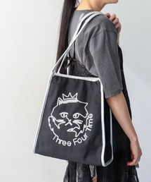 Three Four Time | Three Four Time 刺繍ナイロントート(トートバッグ)