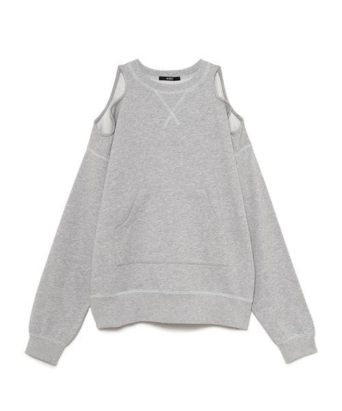 SORIN(ソリン )の「Cut Out Shoulder Sweat Top/カットアウトショルダー スウェットトップ(スウェット・レディース・ブラック/グレー/ホワイト・38)」の17枚目の写真
