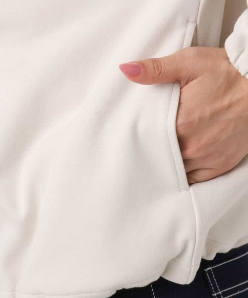 MK MICHEL KLEIN(エムケーミッシェルクラン)の「コットンポンチパーカー/洗える(パーカー・レディース・ネイビー/ベージュ・38)」の21枚目の写真