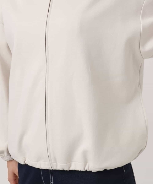 MK MICHEL KLEIN(エムケーミッシェルクラン)の「コットンポンチパーカー/洗える(パーカー・レディース・ネイビー/ベージュ・38)」の22枚目の写真