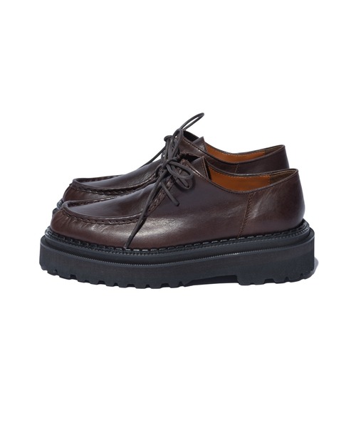 glamb(グラム)の「Tank Sole Tyrolean Shoes / タンクソールチロリアンシューズ(ローファー・メンズ・ブラック/ブラウン・25.5/26.5/27.5/28.5)」の6枚目の写真