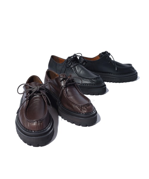 glamb(グラム)の「Tank Sole Tyrolean Shoes / タンクソールチロリアンシューズ(ローファー・メンズ・ブラック/ブラウン・25.5/26.5/27.5/28.5)」の19枚目の写真