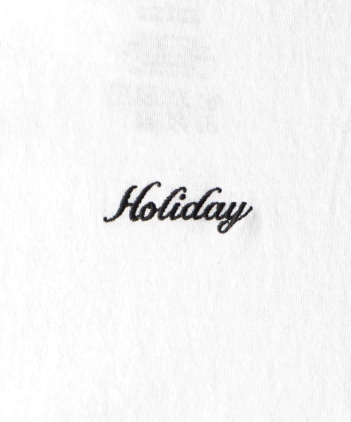 HOLIDAY(ホリデイ)の「SUPER FINE DRY RUFFLE RUFFLE L/S TOPS スーパーファインドライラッフルラッフルロングスリーブトップス(Tシャツ/カットソー・レディース・ダークネイビー/ホワイト/ブラック・XL)」の17枚目の写真
