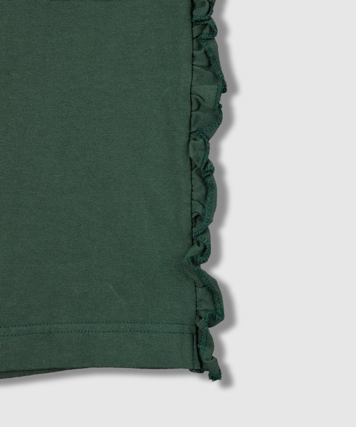 HOLIDAY（ホリデイ）の「SUPER FINE DRY RUFFLE RUFFLE L/S TOPS スーパーファインドライラッフルラッフルロングスリーブトップス（Tシャツ/カットソー・レディース・ダークネイビー/ホワイト/ブラック/グリーン・XL）」の17枚目の写真