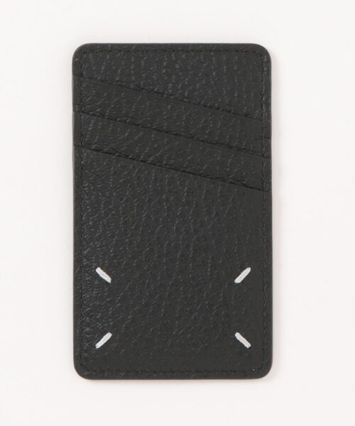 Maison Margiela(メゾンマルジェラ)の「Maison Margiela VERTICAL CARD HOLDER(名刺入れ・メンズ・ブラック・FREE)」の2枚目の写真