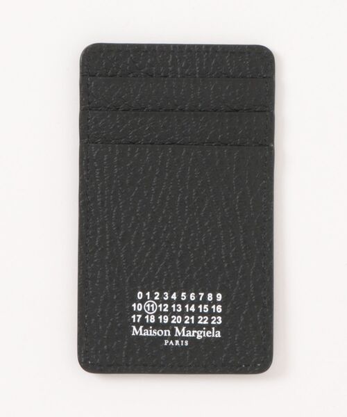 Maison Margiela(メゾンマルジェラ)の「Maison Margiela VERTICAL CARD HOLDER(名刺入れ・メンズ・ブラック・FREE)」の4枚目の写真