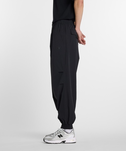 NEW BALANCE(ニューバランス)の「NB GREY ジョガーリブパンツ(スウェットパンツ・メンズ・カーキブラウン/ブラック・XX-LARGE/SMALL/MEDIUM/LARGE/X-LARGE)」の3枚目の写真