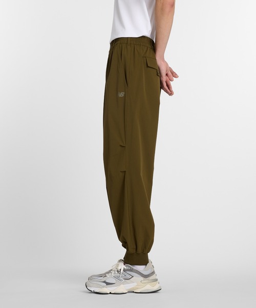 NEW BALANCE(ニューバランス)の「NB GREY ジョガーリブパンツ(スウェットパンツ・メンズ・カーキブラウン/ブラック・XX-LARGE/SMALL/MEDIUM/LARGE/X-LARGE)」の8枚目の写真