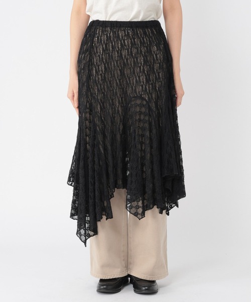 studio CLIP（スタディオクリップ）の「レースビスチェワンピース（ワンピース・レディース・アイボリー/ブラック・FREE）」の21枚目の写真