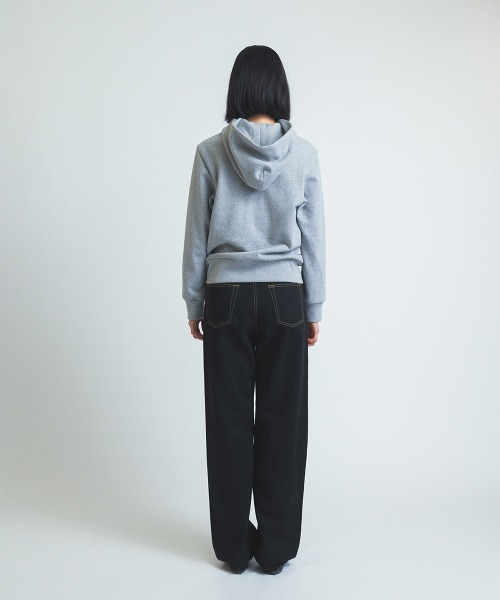 soduk（スドーク）の「【soduk】26SS新作 ribbon zip hoodie / リボンジップフーディー（スウェット・レディース・グレー・ONE SIZE）」の6枚目の写真