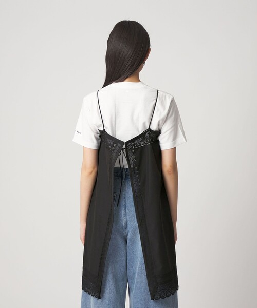 CITEN（シテン）の「＜CITEN＞2WAYレースキャミワンピース（ワンピース・レディース・ホワイト/ブラック・FREE）」の11枚目の写真