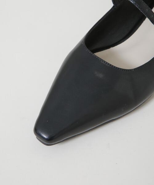 NANO universe(ナノユニバース)の「メリージェーンフラットパンプス(パンプス・レディース・ライトベージュ/ブラック・38/37/36)」の18枚目の写真