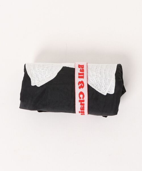 SUPERTHANKS（スーパーサンクス）の「【SUPERTHANKS】HAVE A NICE DAY! ECO BAG（エコバッグ/サブバッグ・レディース・ブラック・FREE）」の3枚目の写真