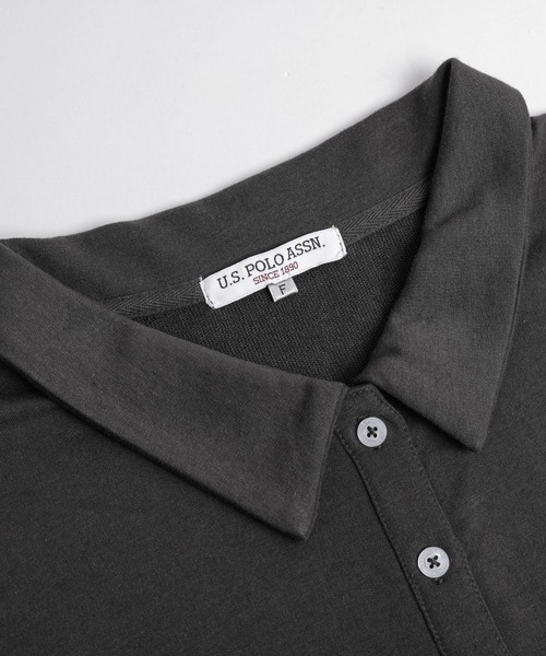 La-gemme（ラジェム）の「U.S. POLO ASSN. ワンポイント刺繍ワンピース（ワンピース・レディース・ダークグレー/ブラック/ライトグレー/ネイビー・フリー）」の12枚目の写真
