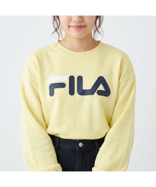FILA（フィラ）の「SWEATSHIRT（スウェット・レディース・イエロー/杢グレー/ブラック・L/M/XL）」の3枚目の写真