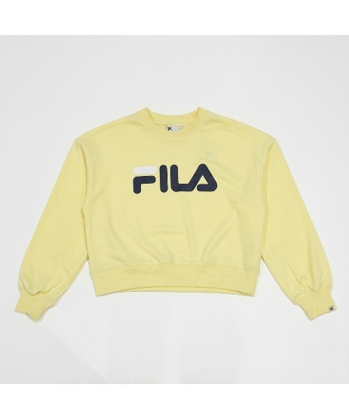 FILA（フィラ）の「SWEATSHIRT（スウェット・レディース・イエロー/杢グレー/ブラック・L/M/XL）」の8枚目の写真