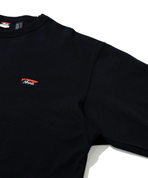 NANGA(ナンガ)の「NANGA/ナンガ ECO HYBRID BOX LOGO EMBROIDERY L/S TEE(Tシャツ/カットソー・メンズ・ブラック/ホワイト・MEDIUM/LARGE/X-LARGE)」の4枚目の写真