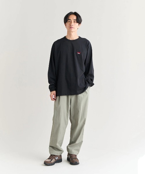 NANGA(ナンガ)の「NANGA/ナンガ ECO HYBRID BOX LOGO EMBROIDERY L/S TEE(Tシャツ/カットソー・メンズ・ブラック/ホワイト・MEDIUM/LARGE/X-LARGE)」の15枚目の写真