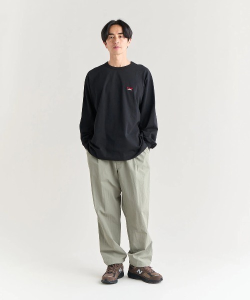 NANGA(ナンガ)の「NANGA/ナンガ ECO HYBRID BOX LOGO EMBROIDERY L/S TEE(Tシャツ/カットソー・メンズ・ブラック/ホワイト・MEDIUM/LARGE/X-LARGE)」の16枚目の写真
