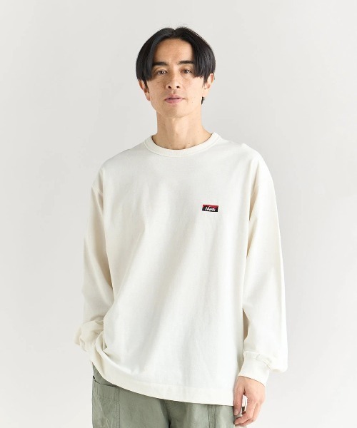 NANGA(ナンガ)の「NANGA/ナンガ ECO HYBRID BOX LOGO EMBROIDERY L/S TEE(Tシャツ/カットソー・メンズ・ブラック/ホワイト・MEDIUM/LARGE/X-LARGE)」の19枚目の写真