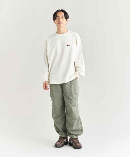 NANGA(ナンガ)の「NANGA/ナンガ ECO HYBRID BOX LOGO EMBROIDERY L/S TEE(Tシャツ/カットソー・メンズ・ブラック/ホワイト・MEDIUM/LARGE/X-LARGE)」の21枚目の写真