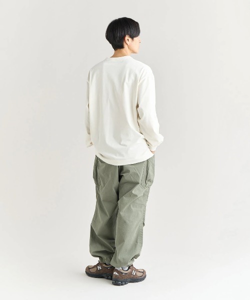 NANGA(ナンガ)の「NANGA/ナンガ ECO HYBRID BOX LOGO EMBROIDERY L/S TEE(Tシャツ/カットソー・メンズ・ブラック/ホワイト・MEDIUM/LARGE/X-LARGE)」の22枚目の写真