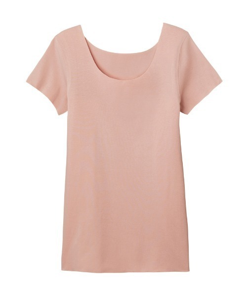 GUNZE(グンゼ)の「KIREILABO/キレイラボ 縫い目がなくてチクチクしにくい 2分袖インナー オーガニックコットン(インナーウェア/肌着・レディース・杢グレー/ブラック/ピンク系その他/ホワイト系その他・MEDIUM/LARGE/X-LARGE)」の7枚目の写真