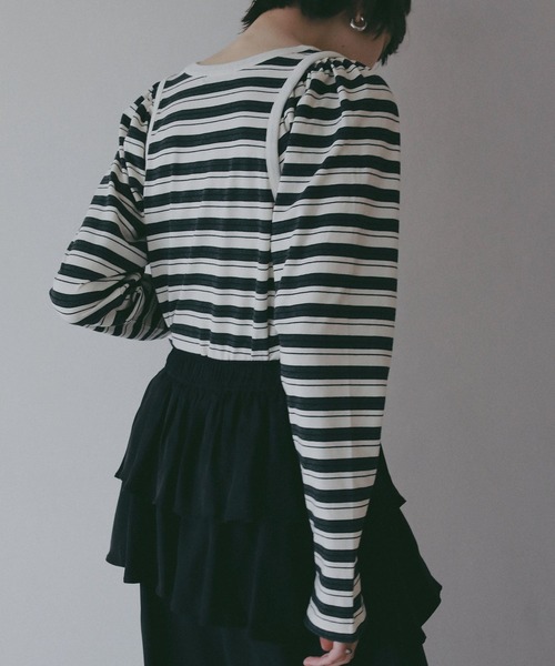 BAYFLOW（ベイフロー）の「【EF(エフ)】フリルパンツ（WOMEN）（その他パンツ・レディース・クリアイエロー/ブラック・FREE）」の9枚目の写真