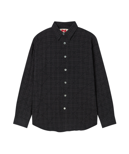 Beyond Closet（-）の「[COLLECTION LINE] アルチザンステッチチェックシャツチャコールグレー（シャツ/ブラウス・メンズ・その他・LARGE/MEDIUM）」の2枚目の写真