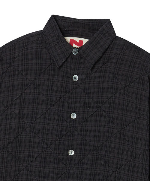 Beyond Closet（-）の「[COLLECTION LINE] アルチザンステッチチェックシャツチャコールグレー（シャツ/ブラウス・メンズ・その他・LARGE/MEDIUM）」の4枚目の写真