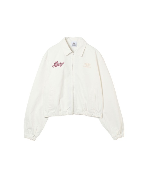 UMBRO(アンブロ)の「(UMBRO)DENIM BLOUSON(ブルゾン・レディース・ブルー/ブラウン/ホワイト・ONE SIZE)」の9枚目の写真