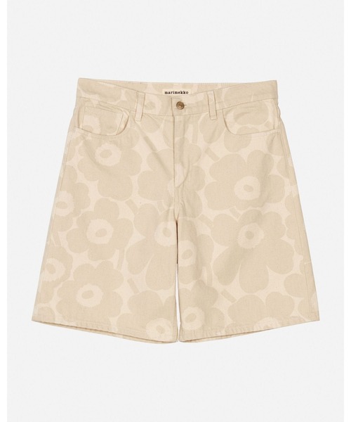 marimekko（マリメッコ）の「【Maridenim】Marssi Unikko / Short pants（デニムパンツ・レディース・ホワイト・25inch/26inch/27inch/28inch/29inch/30inch）」の9枚目の写真