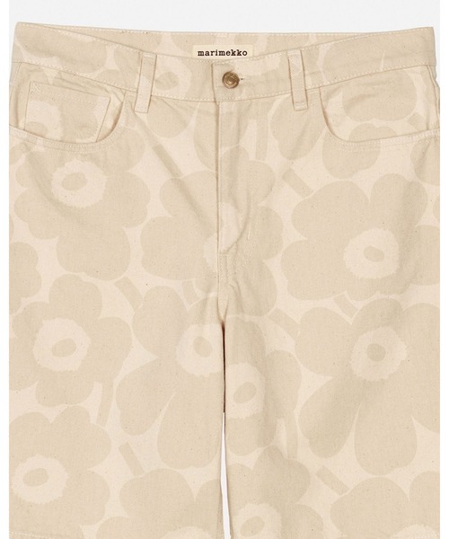 marimekko（マリメッコ）の「【Maridenim】Marssi Unikko / Short pants（デニムパンツ・レディース・ホワイト・25inch/26inch/27inch/28inch/29inch/30inch）」の11枚目の写真