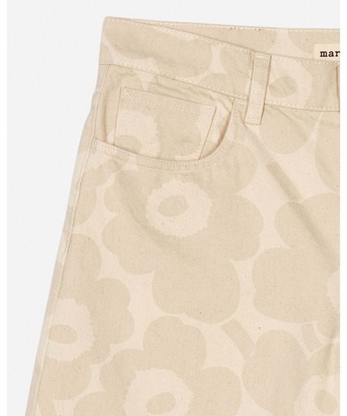 marimekko（マリメッコ）の「【Maridenim】Marssi Unikko / Short pants（デニムパンツ・レディース・ホワイト・25inch/26inch/27inch/28inch/29inch/30inch）」の12枚目の写真