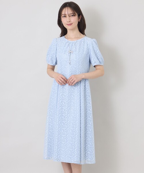 ジャカードレース ギャザードレス（ワンピース）｜TO BE CHIC（トゥー