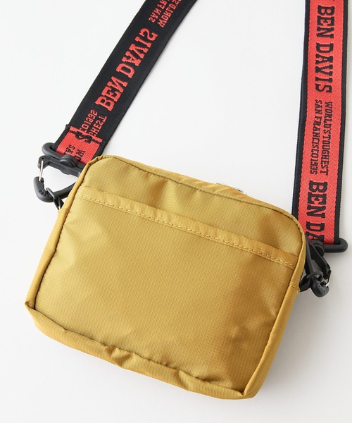 BEN DAVIS（ベンデイビス）の「【BEN DAVIS/ベンデイビス】ロゴテープ ショルダーバッグ 8474（ショルダーバッグ・メンズ・ブラック/オレンジ・FREE）」の9枚目の写真