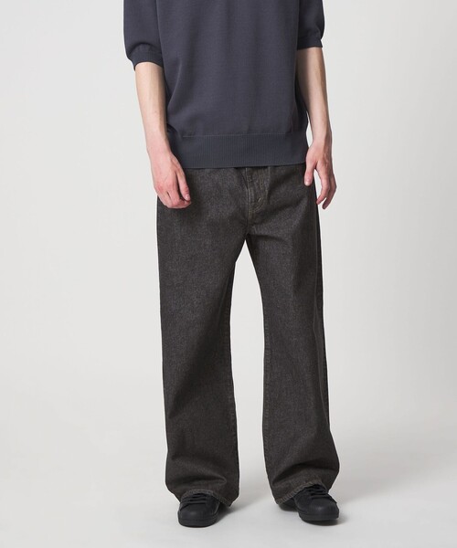 UNITED ARROWS & SONS（ユナイテッドアローズアンドサンズ）の「＜UNITED ARROWS & SONS＞ B-05 JEANS 26SS/デニムパンツ（デニムパンツ・メンズ・コバルトブルー/ブラック・M/S/L/XL）」の2枚目の写真