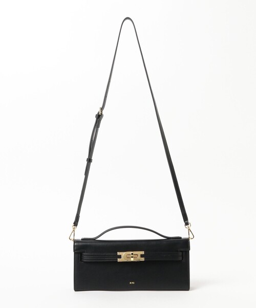 JW PEI（ジェイダブリューペイ）の「JW PEI / Bria Structured Bag（ハンドバッグ・レディース・ブラック・ONE SIZE）」の7枚目の写真