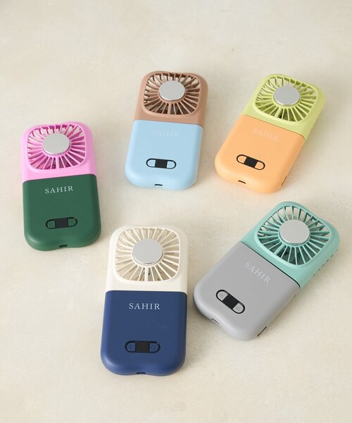 SAHIR(サヒール)の「【SAHIR サヒール】6way handy fan 冷却プレート付ハンディファン(生活家電・レディース・ブラウン/アイボリー/イエロー/ミント/ピンク・0)」の21枚目の写真